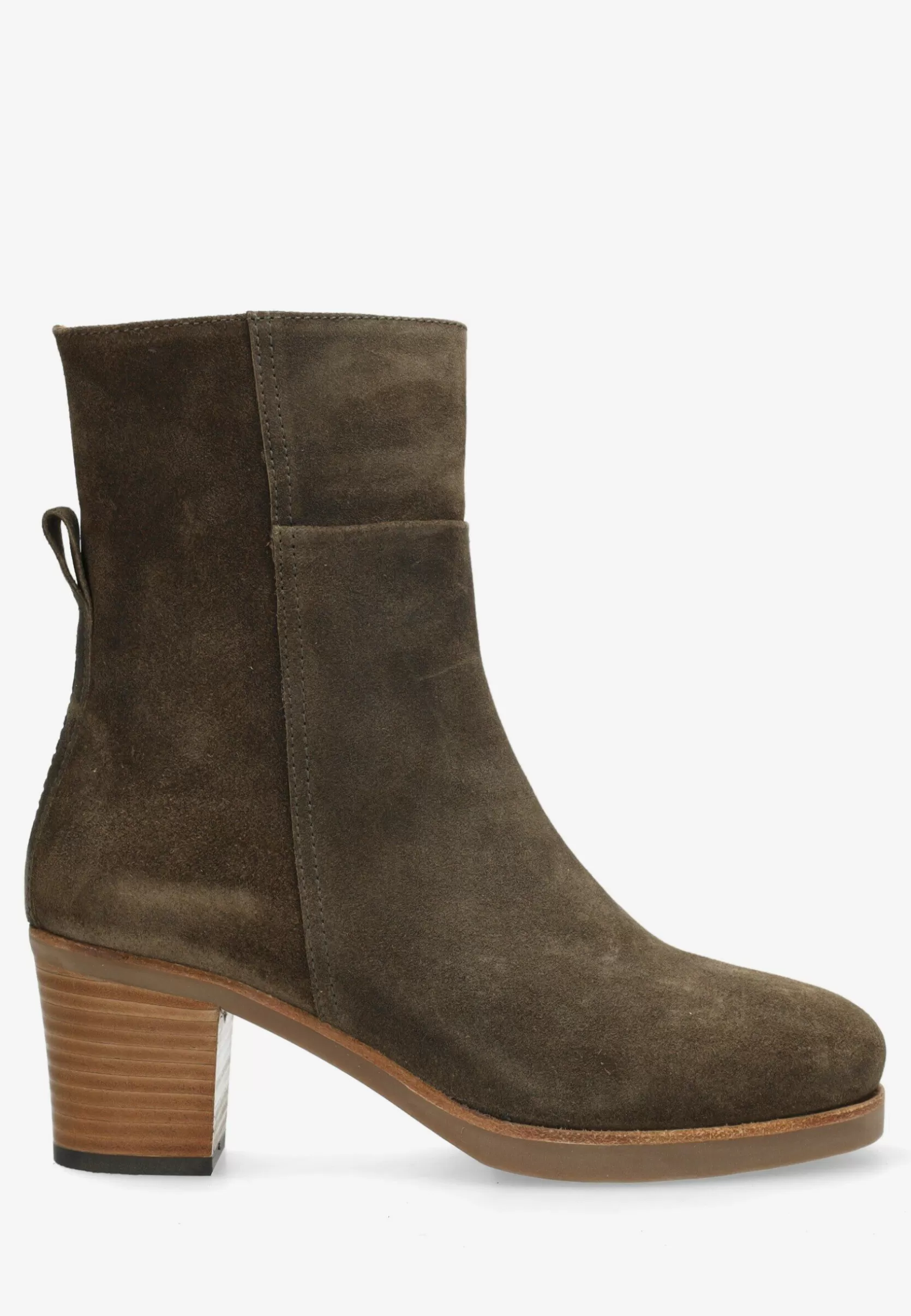 Frau Shabbies Amsterdam Ankle Boot Lieve G Taupe