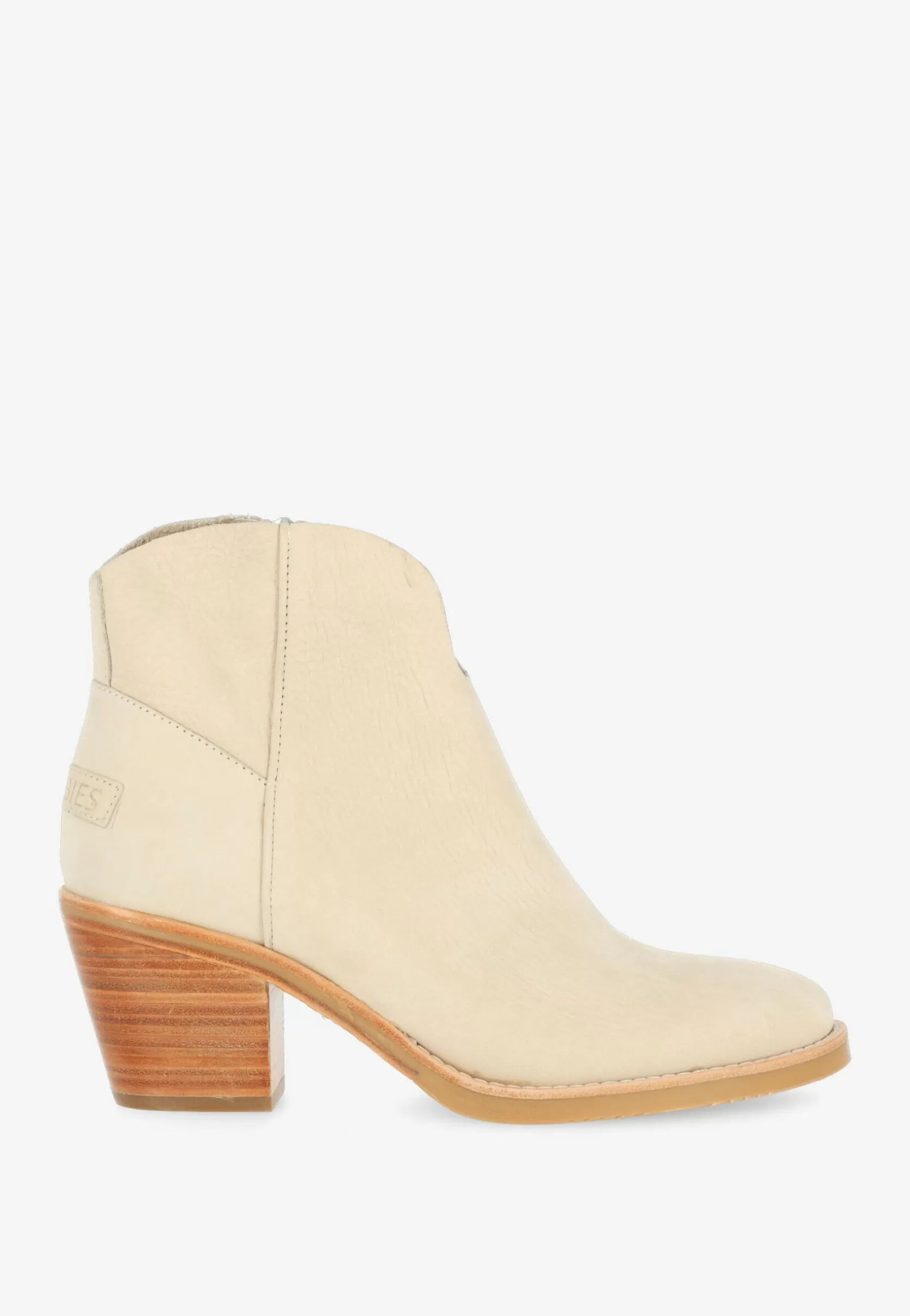 Frau Shabbies Amsterdam Ankle Boot Lime Offwhite