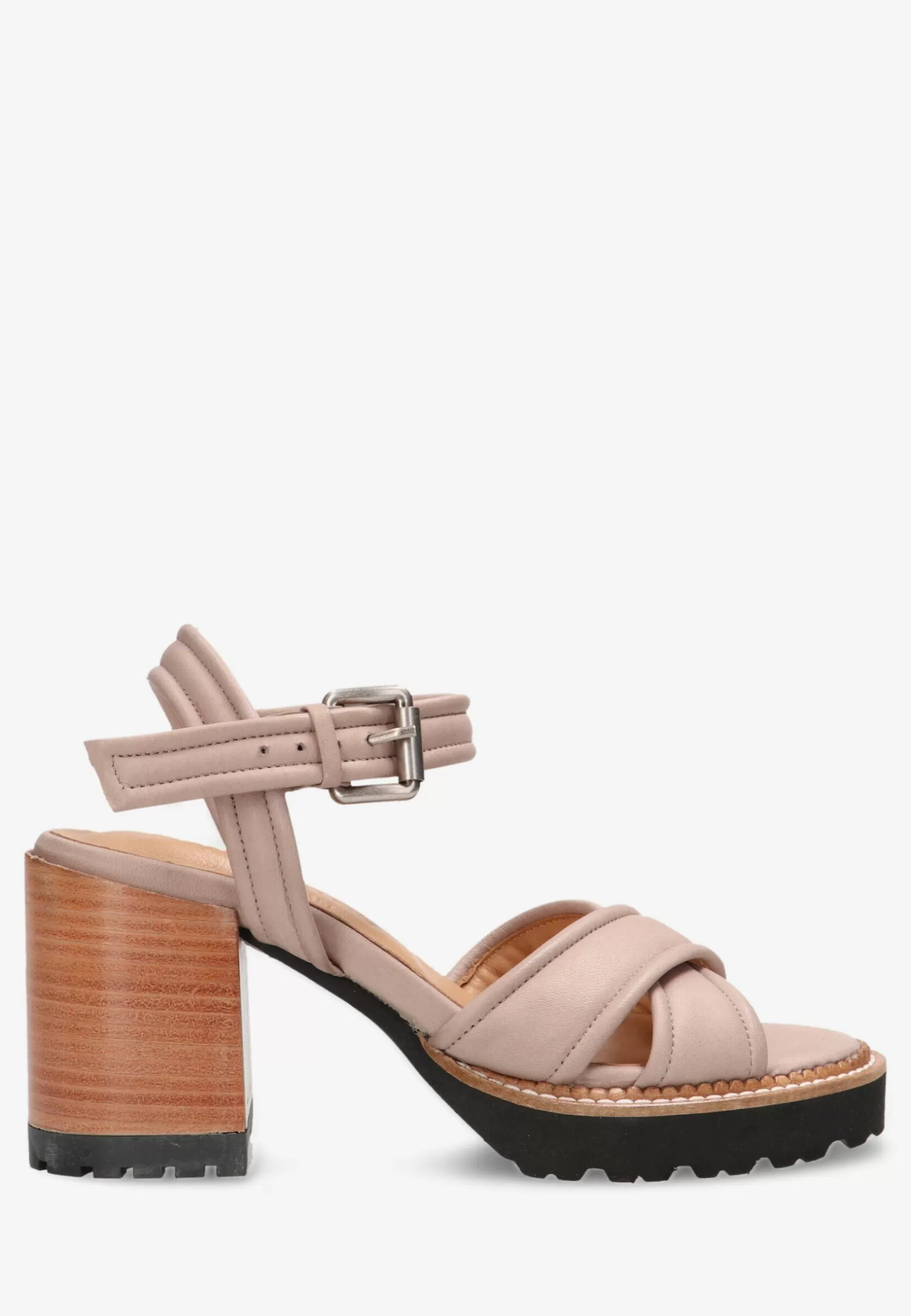 Frau Shabbies Amsterdam Sandalette Gepolstert Taupe