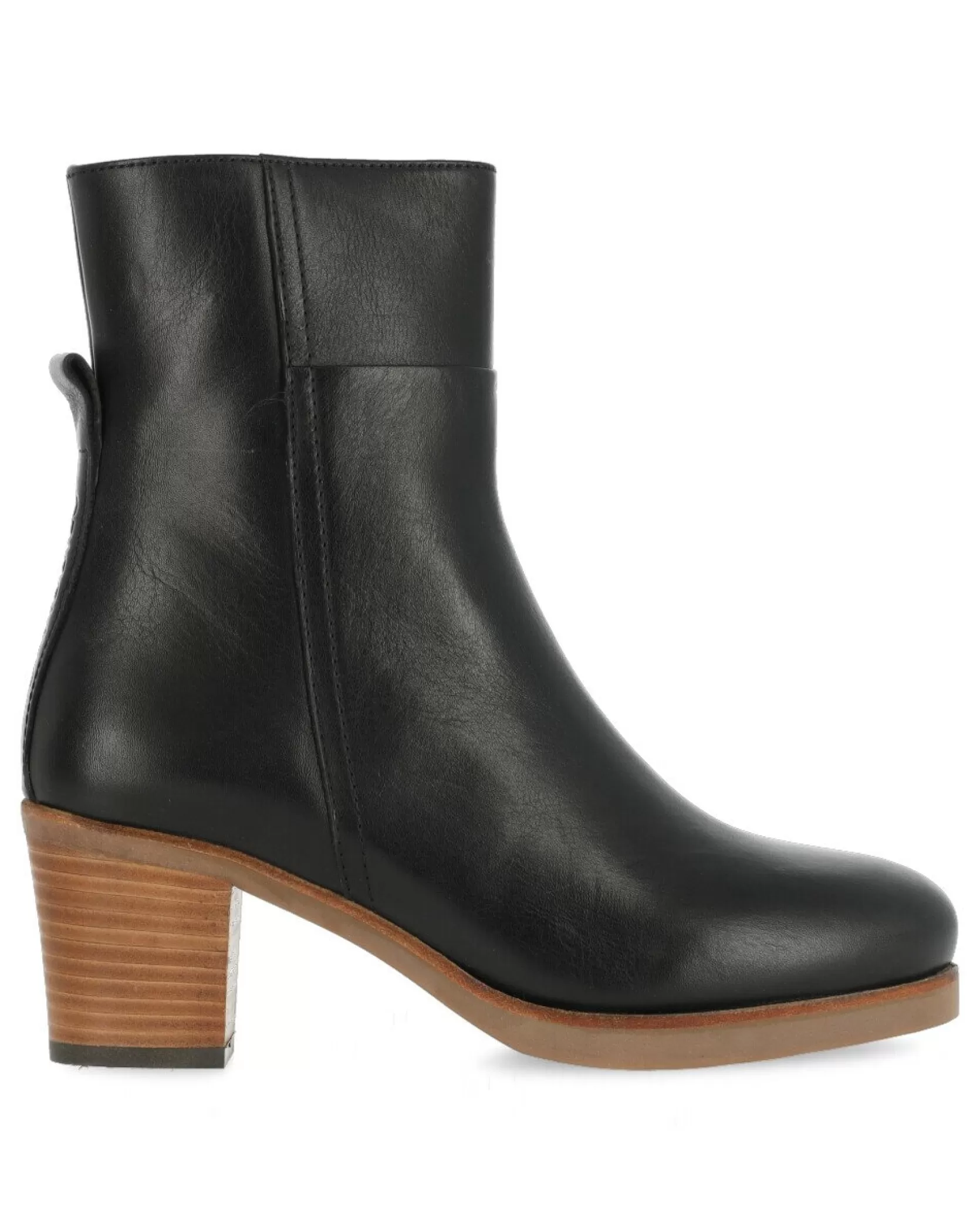 Frau Shabbies Amsterdam Stiefelette Lieve Schwarz